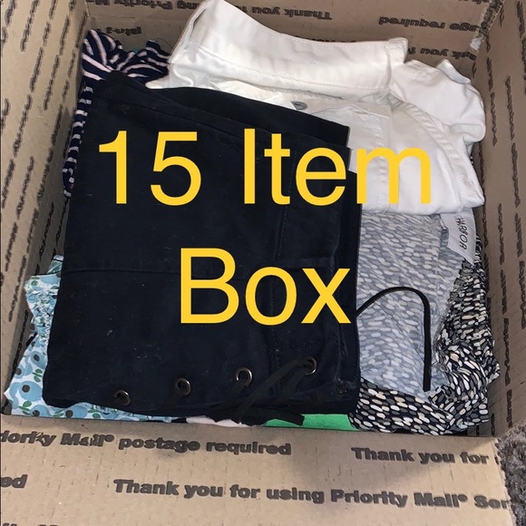 Other - (Sale)Large Reseller Box-Used Clothing